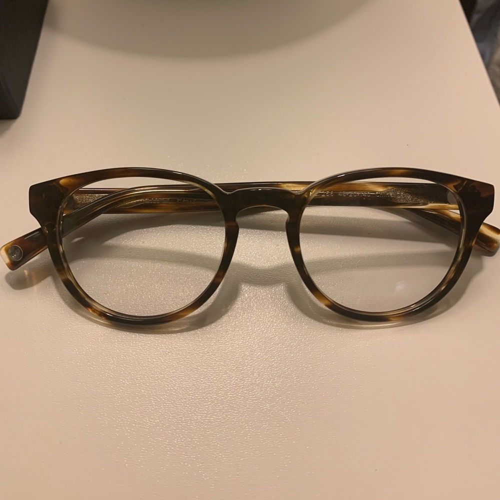 NEW Warby Parker Percey round tortoise glasses